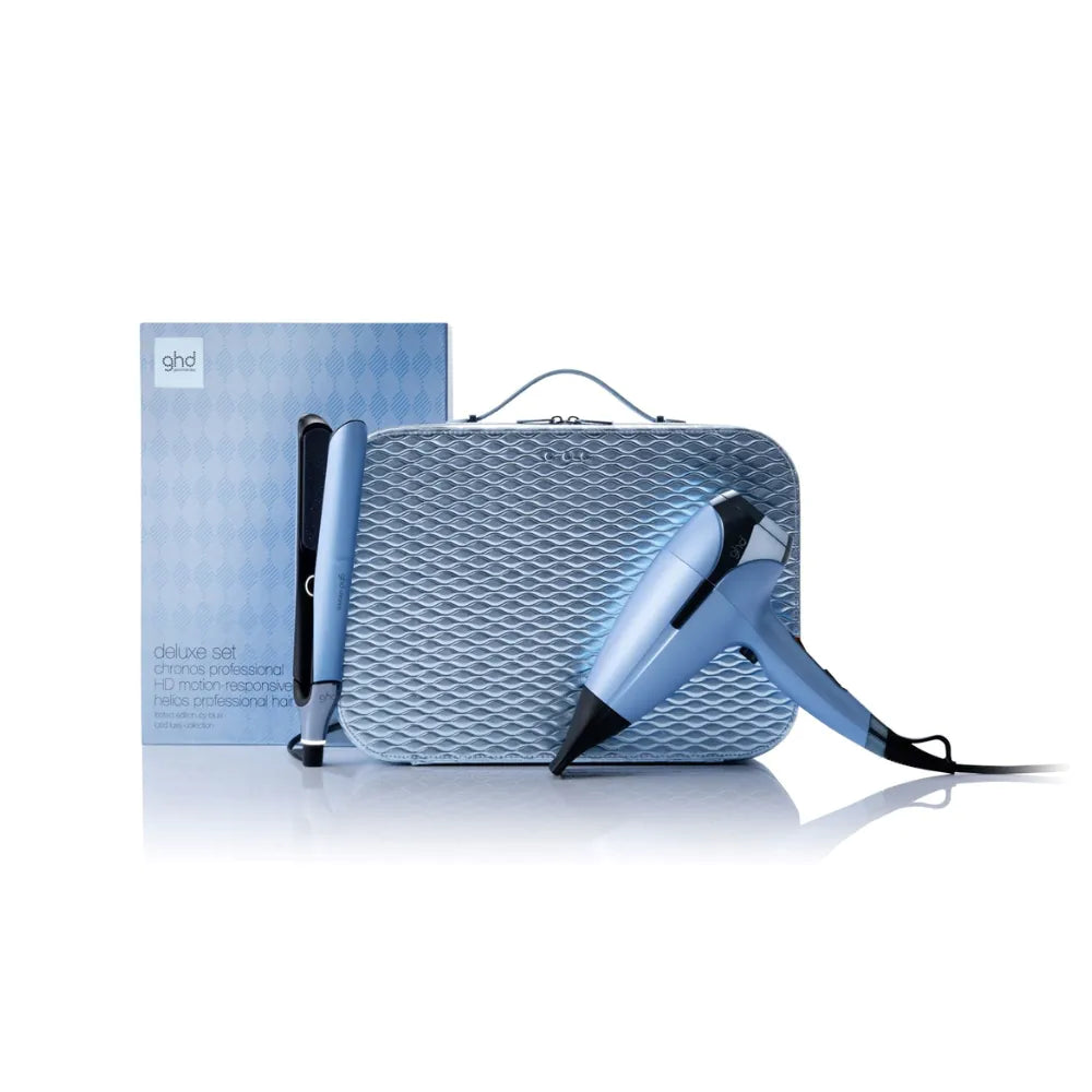 GHD - DELUXE GIFT SET IN ICY BLUE