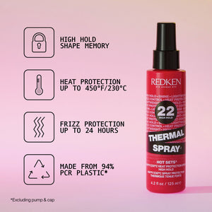 REDKEN Thermal Spray Hot Sets 125ml